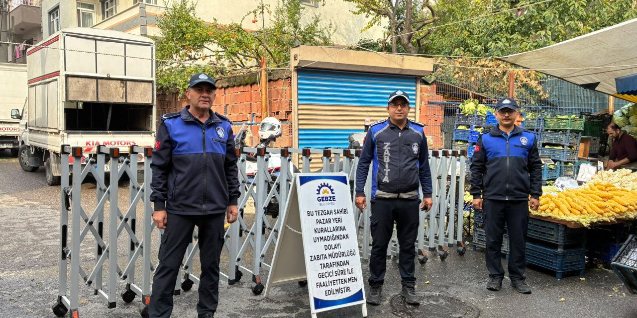 Zabıtadan Pazar Yerlerinde Denetim