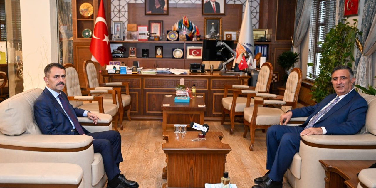 Vali Aktaş’tan,  Hacı Ali Mantar’a Ziyaret