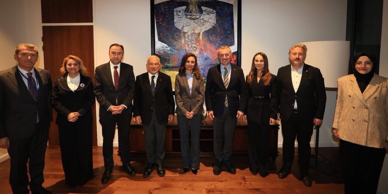 Büyükakın'dan Strazburg'da diplomatik temaslar