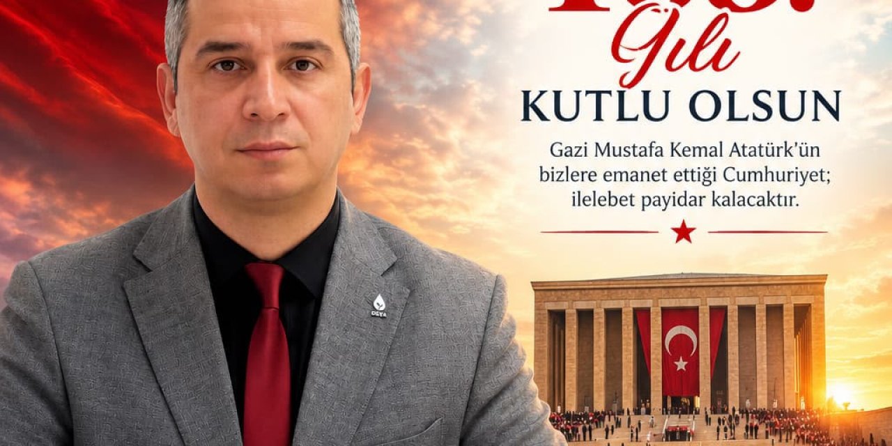 DEVA Partisi'nden 29 Ekim Mesajı