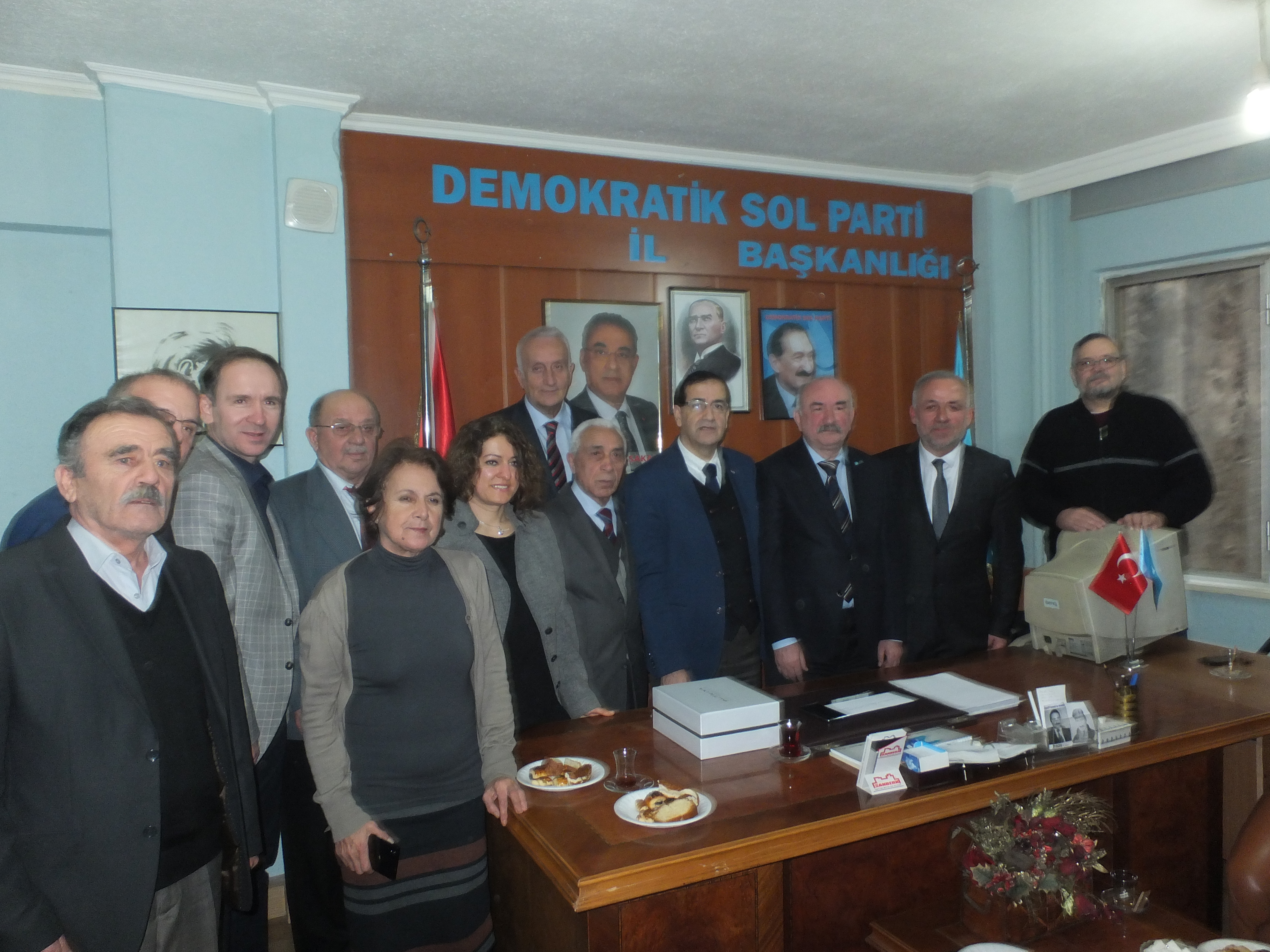 İlk Ziyaret DSP İl Başkanlığı’na