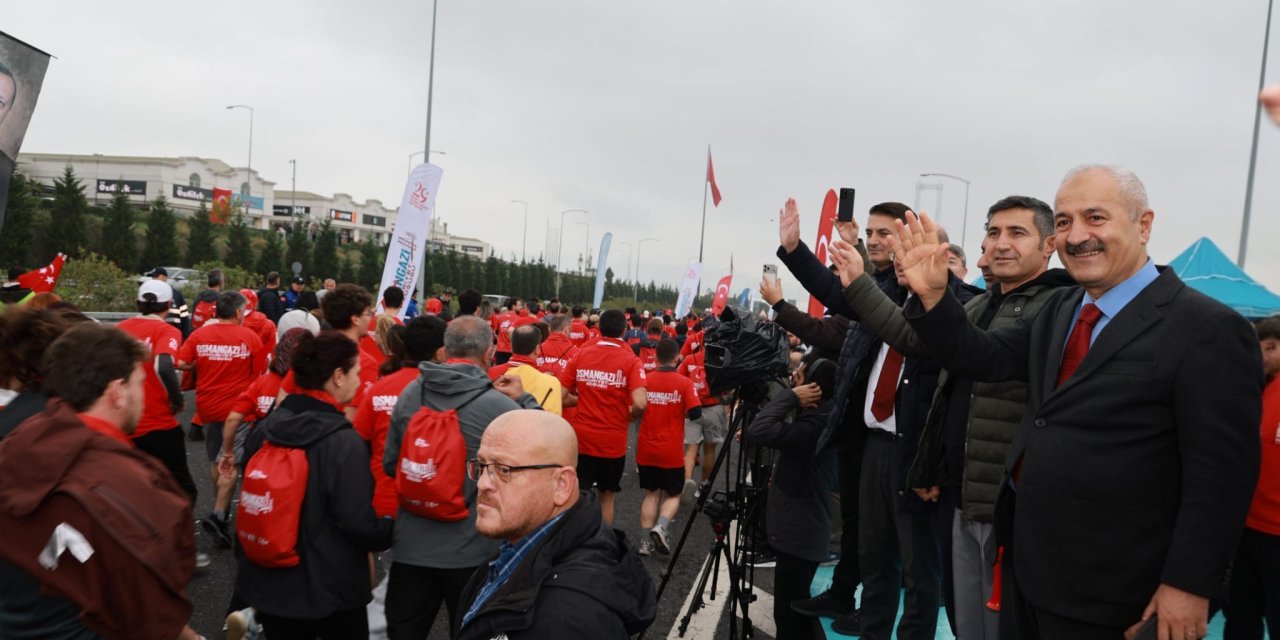 Büyükgöz, Koşunun  Başlangıcına Katıldı