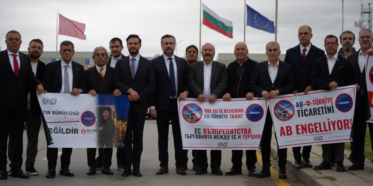 "Tır sürücüsü turist değildir"