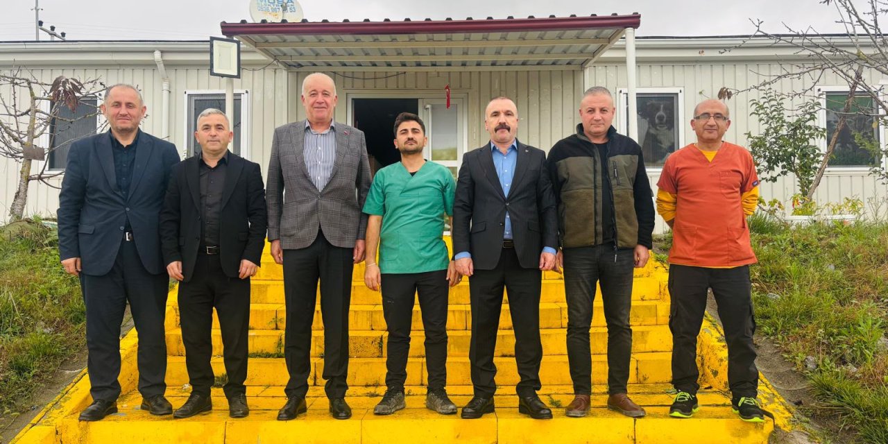 MHP Kocaeli’den veteriner hekimlere ziyaret