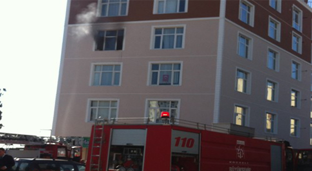 Gebze'deki yangın korkuttu