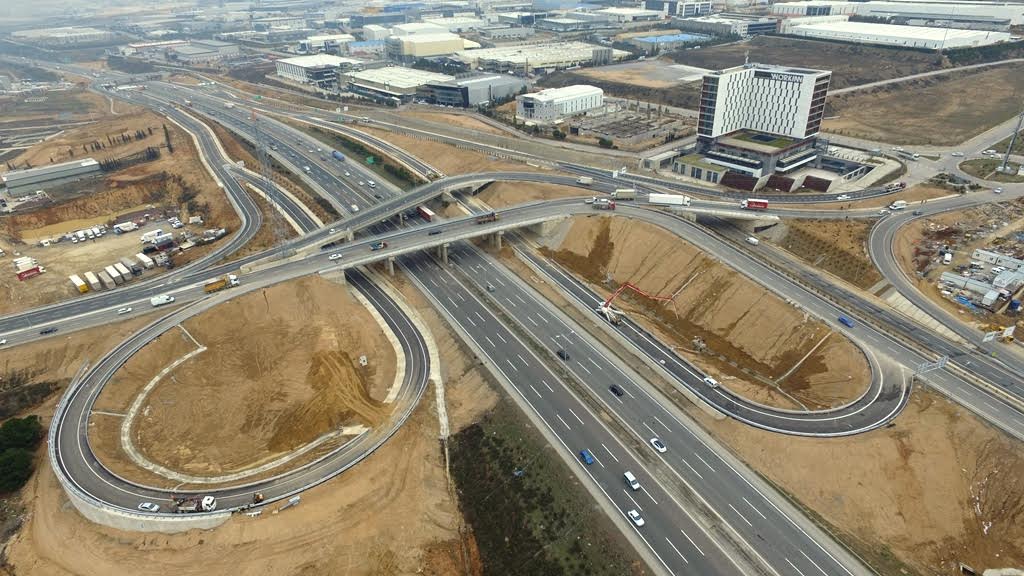 TEM Otoyolu OSB Köprülü Kavşağının tanıtımı yapıldı