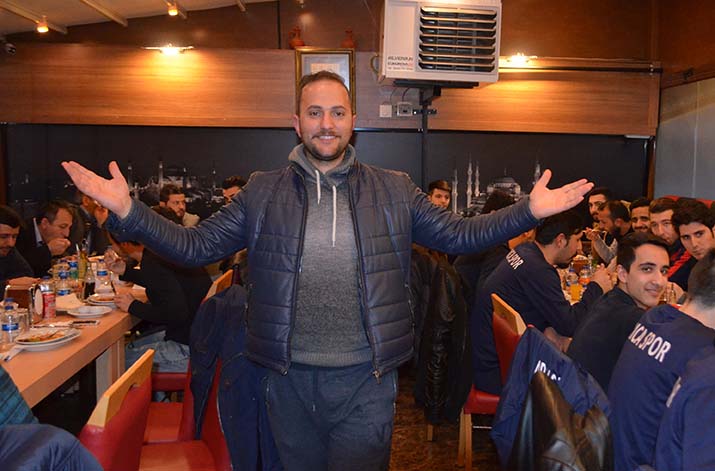 BAŞAR ÖZKAN UMUT DOLU KONUŞTU