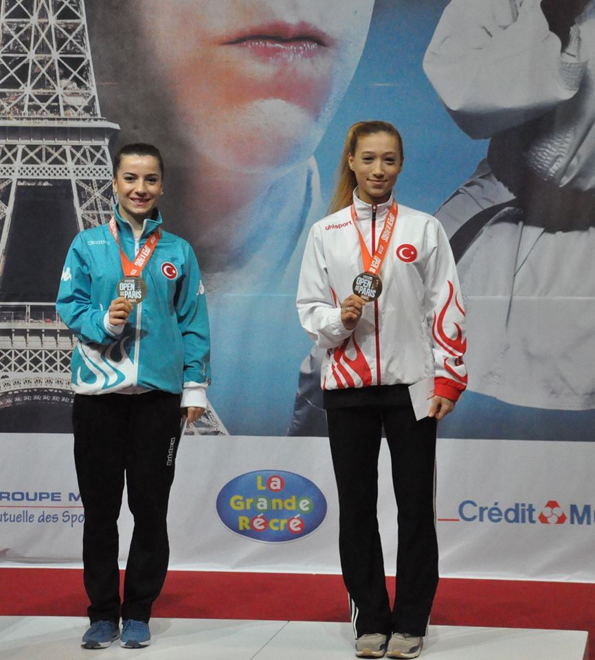 Umay Paris’te ilk madalyasını aldı 