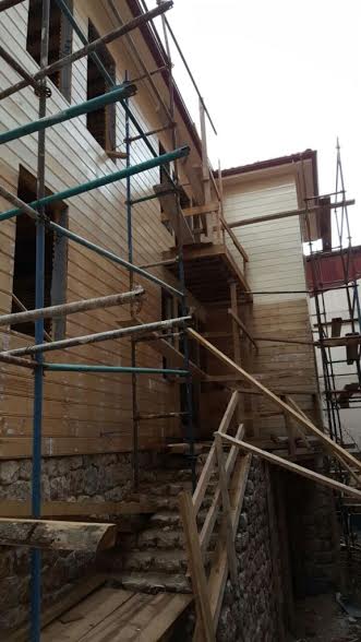 Tarihi ev restore ediliyor