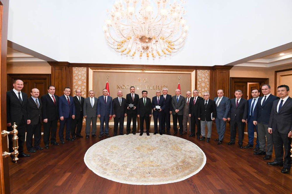 Güzeloğlu Kaymakamlarla buluştu