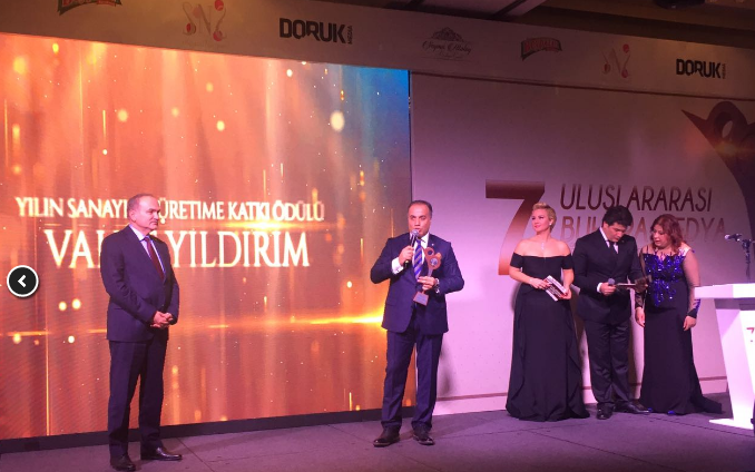 GOSB Başkanına ödül verildi