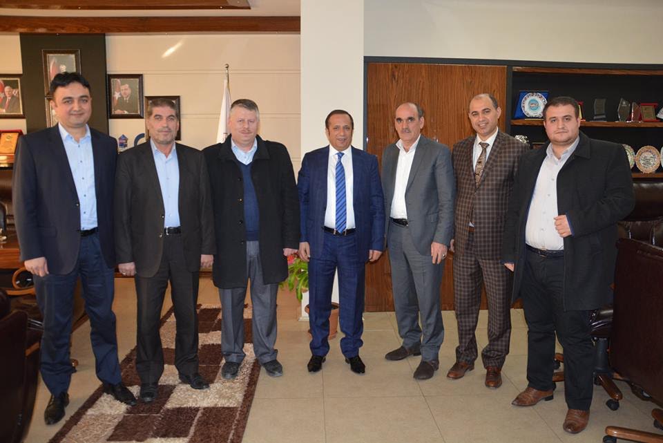 Başkan Toltar servisçiler deneğini ağırladı 