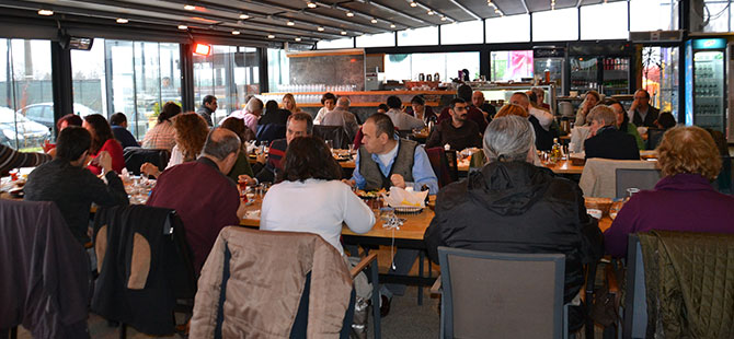 Makine Mühendisleri kahvaltı da buluştu