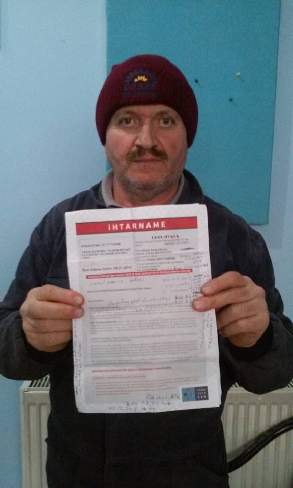 Kapattığı telefon için 8 bin TL isteniyor