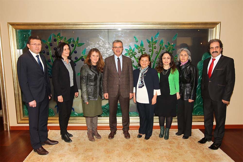 TEMA ve Yeşilay Köşker’e geldi