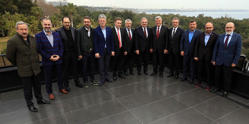 Başkanların Antalya buluşması