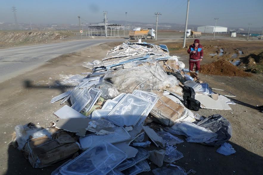 Gebze’de kaçak atığa geçit yok