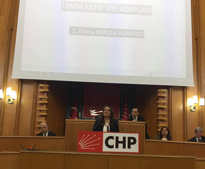 CHP’li Hürriyet meclis katip üyesi seçildi