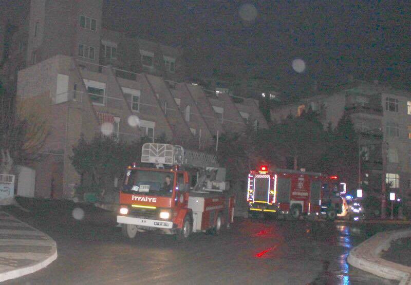  Eski Huzurevi’nde yangın