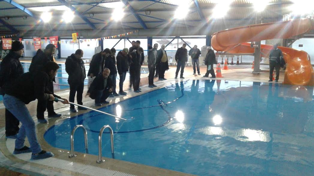 Havuz suyu operatörlerine kurs