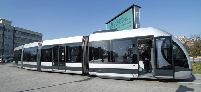 Tramvay aracı testlerde başarılı