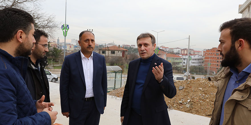 Akse’de meydan projesi