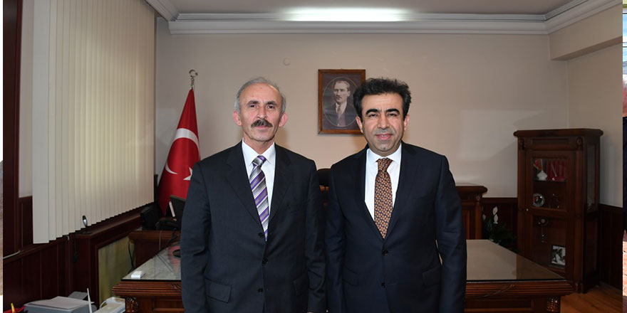 Güzeleoğlu Kaymakamları tebrik etti