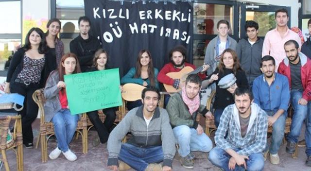 KOÜ’de ‘kızlı erkekli’ buluştular