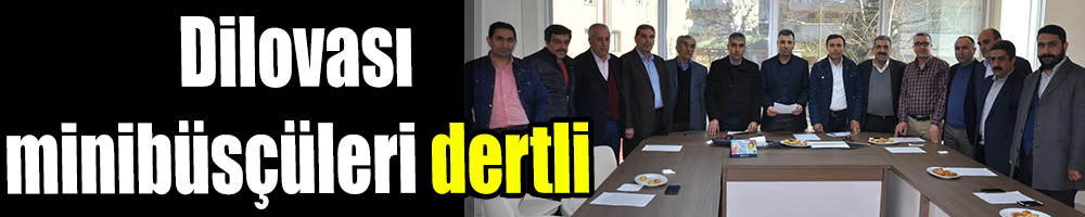 Dilovası minibüsçüleri dertli 