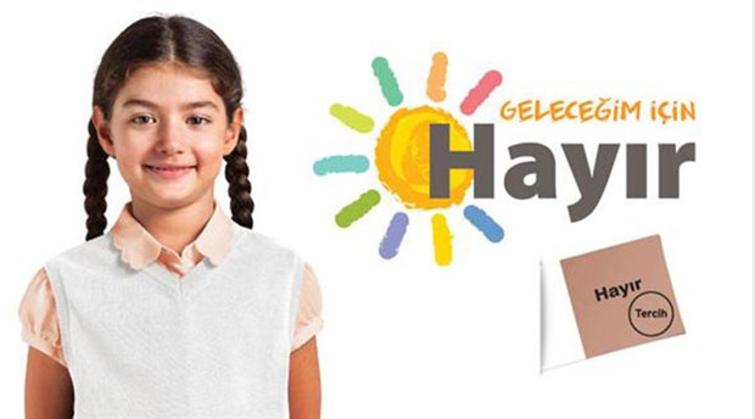 İşte CHP'nin 'hayır' logosu ve sloganı