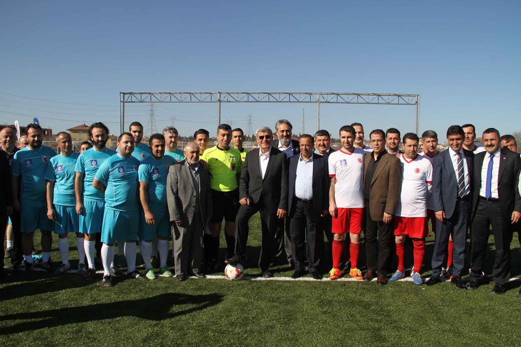 Çerkeşli Köyü futbol sahasına kavuştu