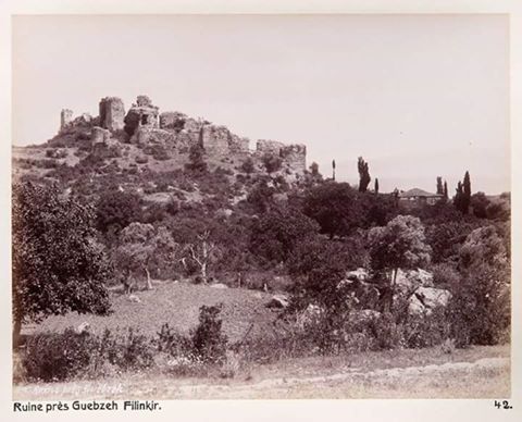 1910 yılında Eskihisar Kalesi..