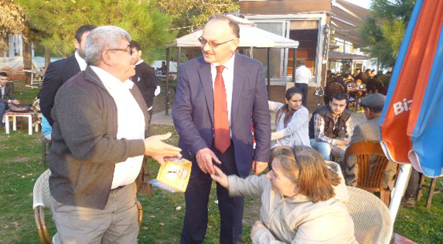 Dede, sıcak havayı fırsata çevirdi