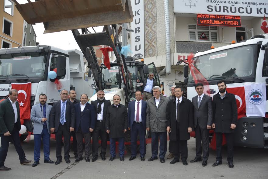 Dilovası Belediyesi’ne yeni araçlar