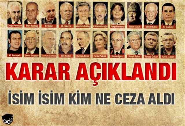 Ergenkon'da karar açıklanıyor