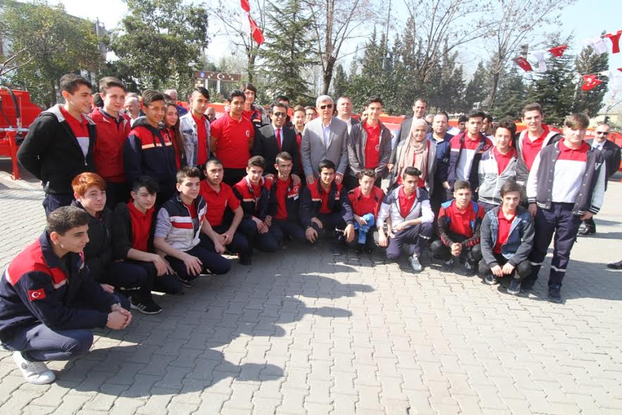 Köylere seyyar itfaiye tankeri