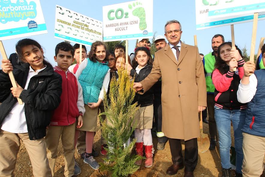 1600 fidan toprakla buluştu