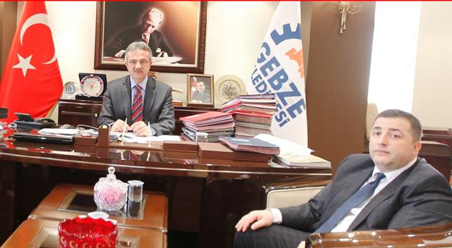 Başkan Köşker Hizmet İş’i ağırladı