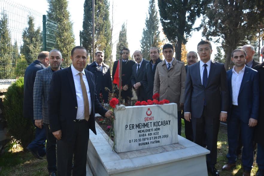 Şehitler ve yakınları unutulmadı