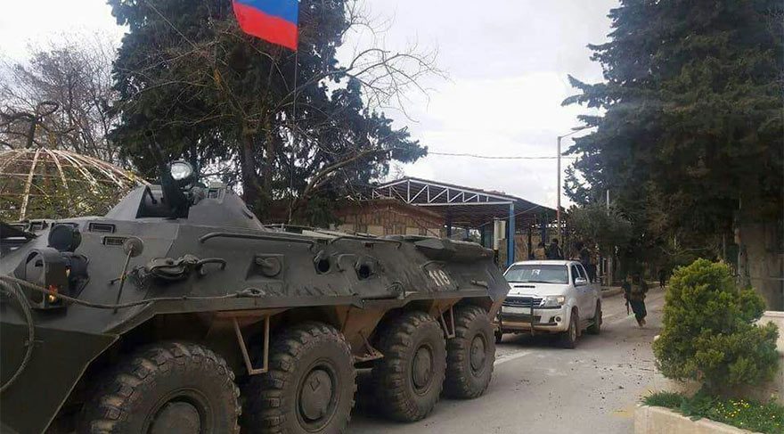 Ruslar, Afrin’de ‘Terörle mücadele’ için üs kuruyormuş!