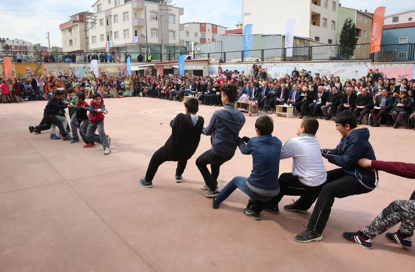 Darıca da nevruzu kutladı