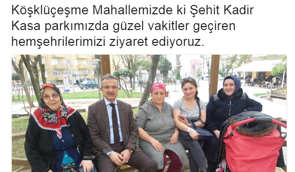 Başkan Köşker kadınlarla sohbet etti