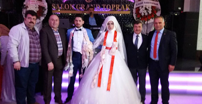 Cenap Köksal oğlunu evlendirdi