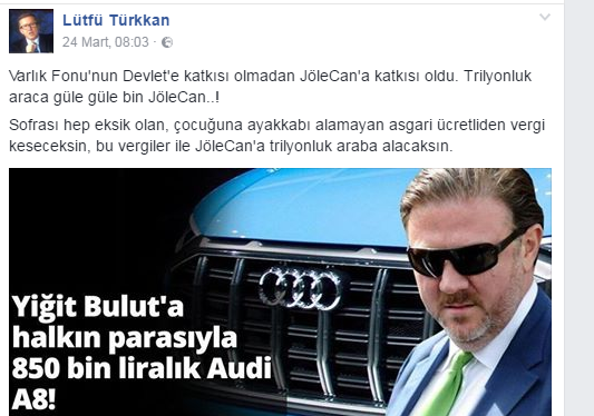  Türkkan, jölecanı  Ti’ye aldı!