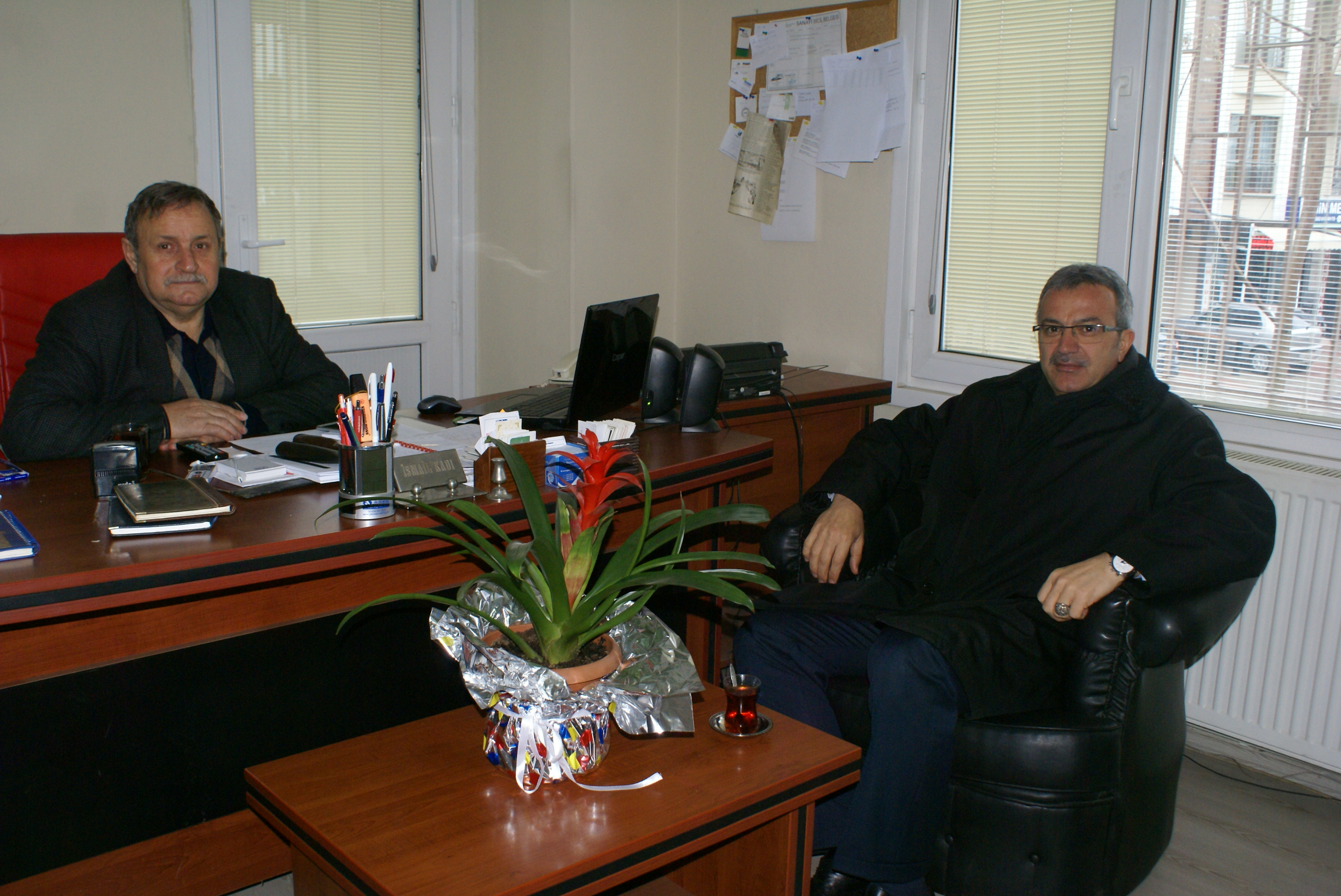 Köşker’den gazetemize ziyaret