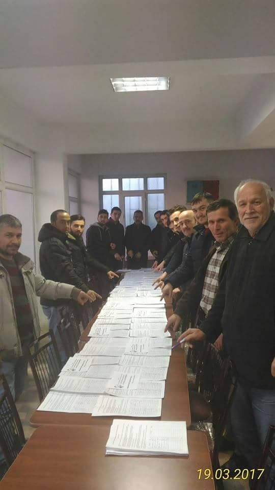 9 bin imza topladılar!