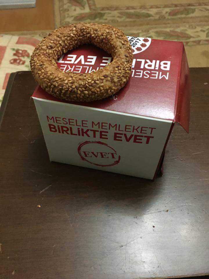 Kandil için camilerde evet simidi
