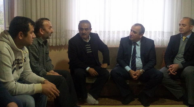 Akar’dan taziye ve geçmiş olsun ziyaretleri