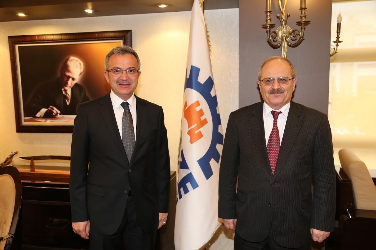 Kaymakam Arslan’dan veda ziyareti