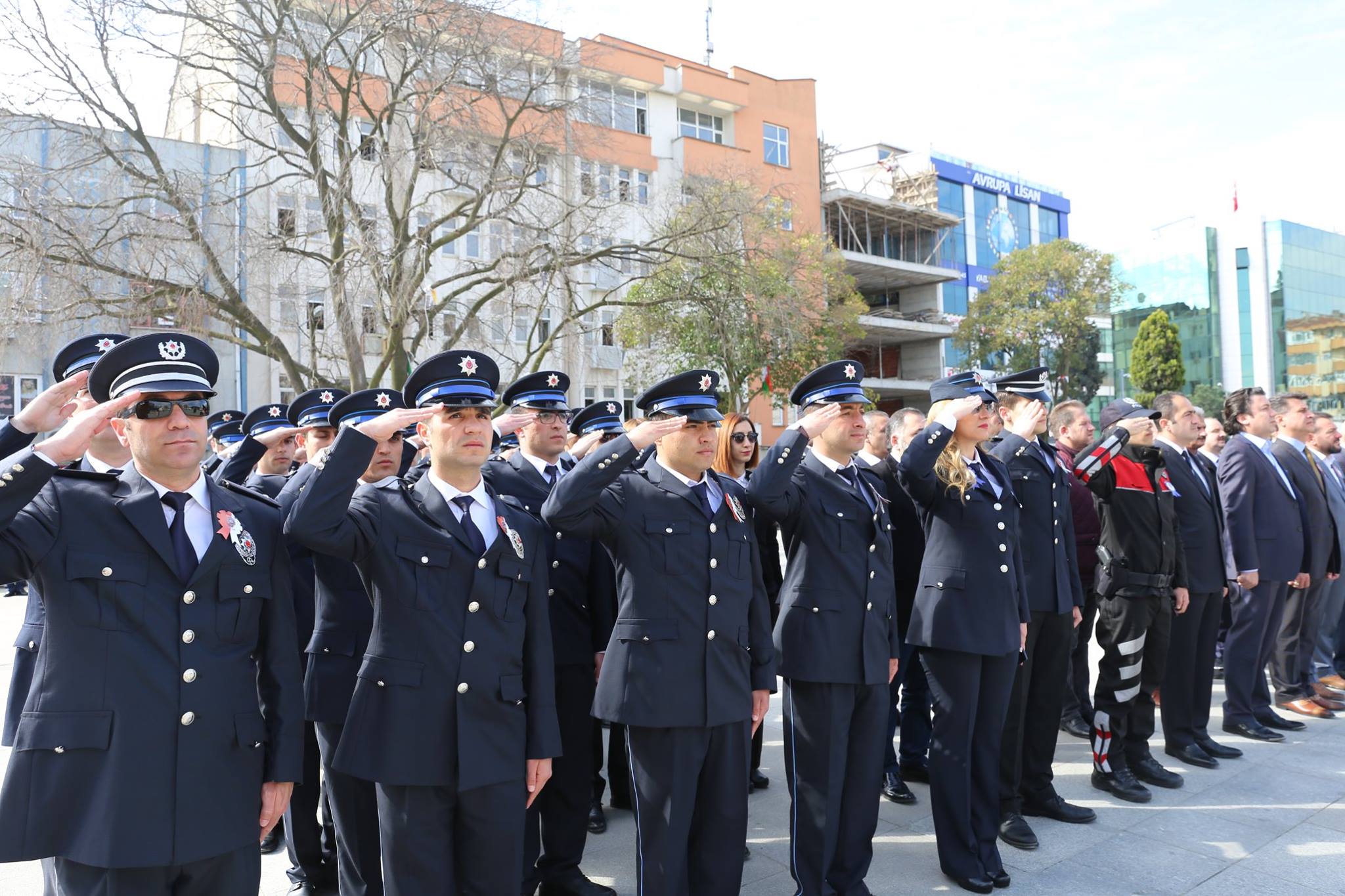 Polis Haftasına sade kutlama